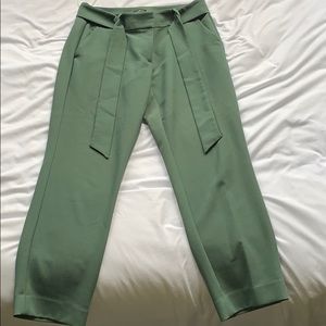 Loft green dress pants